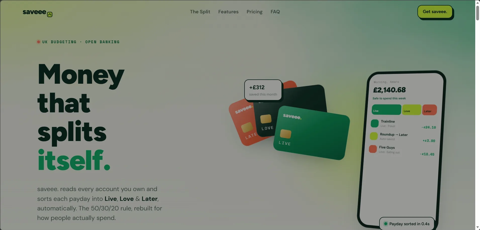 Personal-finance website design